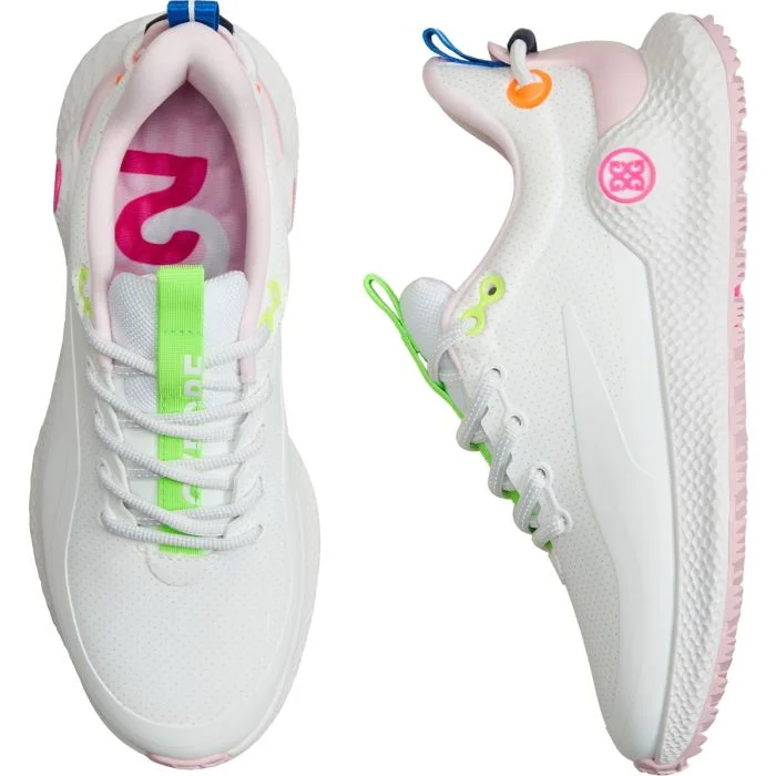 Free Shipping - G/FORE Women's MG4+ O2 Perforated Golf Shoes Snow