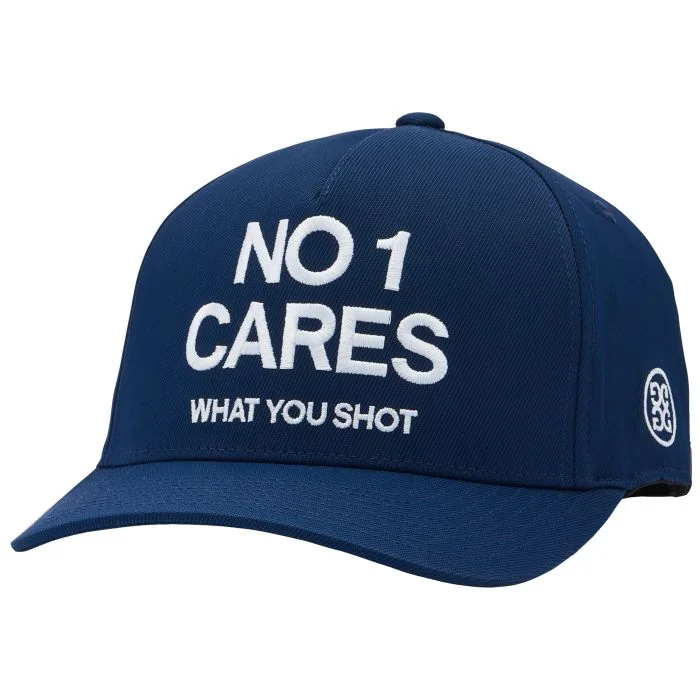 G/FORE No 1 Cares Stretch Twill Snapback Golf Hat Twilight