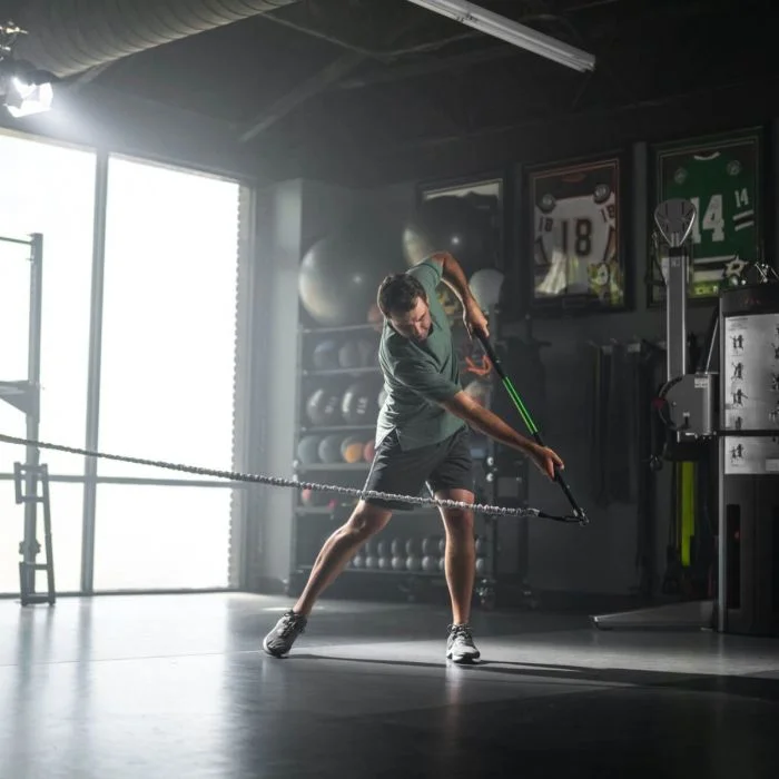 Band Workout Routine Golf Swing Joey D Golf Resistance Bands