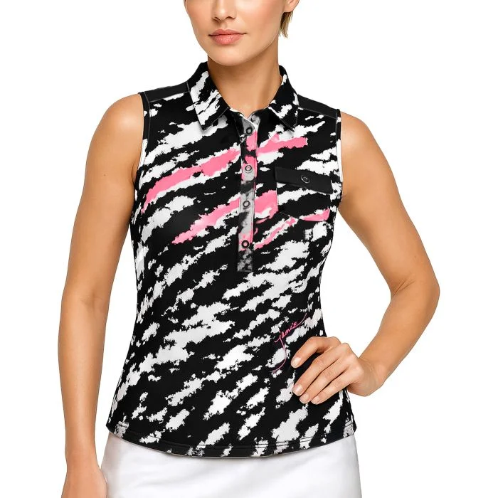 Jamie Sadock Women's Rorschach Sleeveless Golf Top - Carl's Golfland