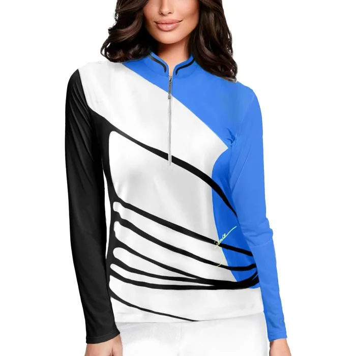 Jamie Sadock Women's Wrapped Long Sleeve Golf Top - Carl's Golfland