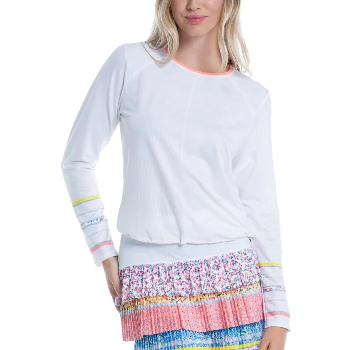 lucky in love long sleeve tops