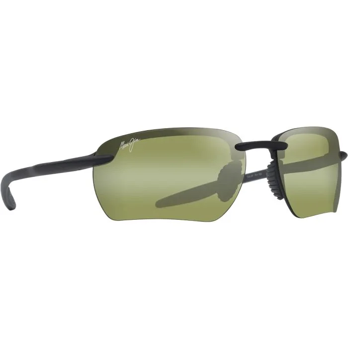 Maui Jim Ho'okipa Ultra G Rimless Matte Black Sunglasses Polarized