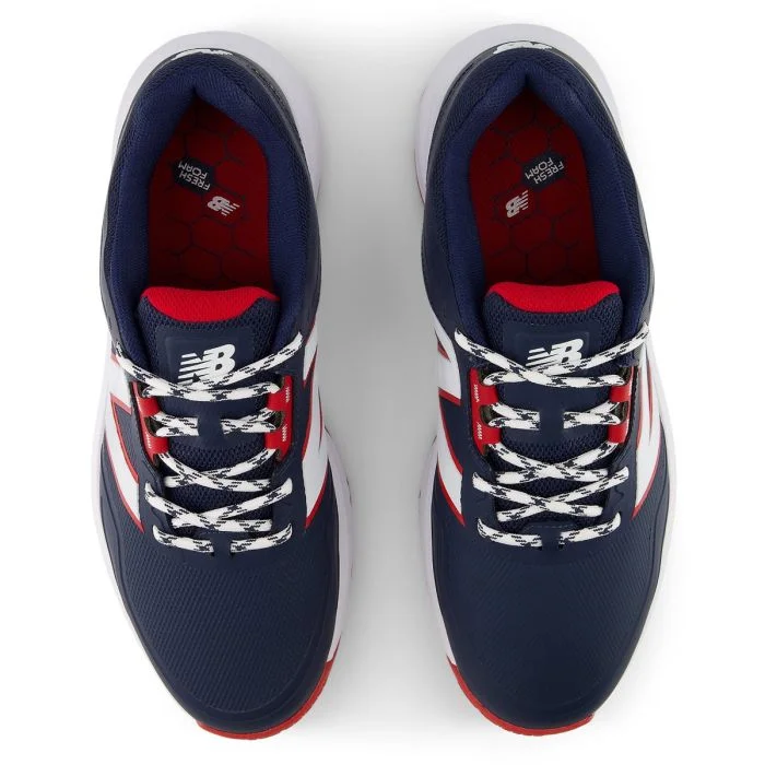 New Balance Fresh Foam Contend v3 Golf Shoes Navy/Red  display picture 3