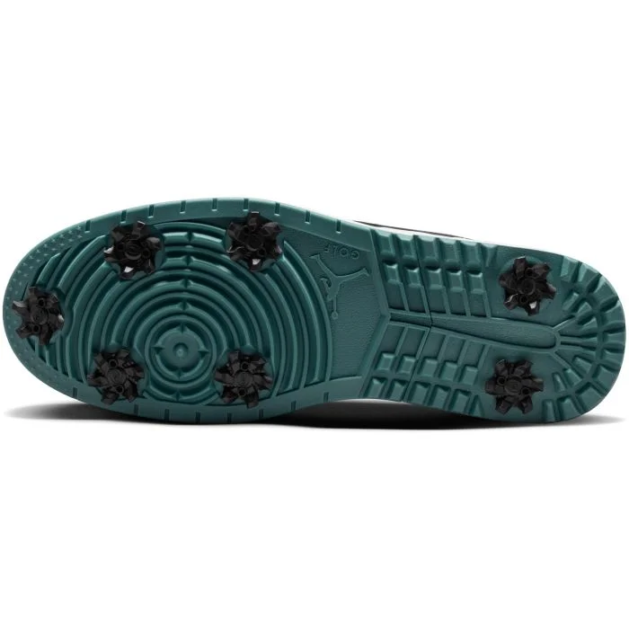 Nike Air Jordan 1 Low G Spiked Golf Shoes Mineral Teal/White/Black