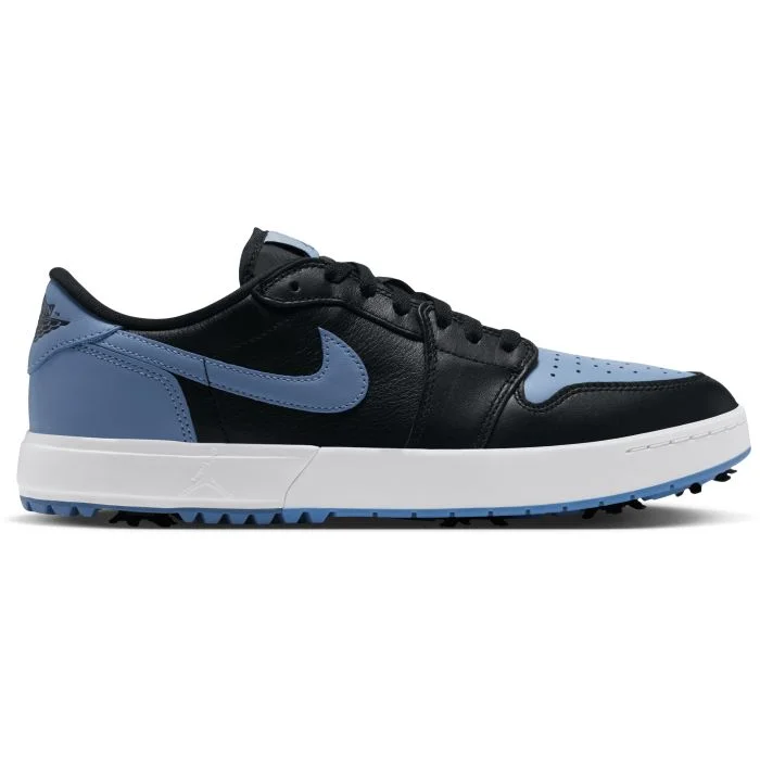 Nike Air Jordan 1 Low G Spiked Golf Shoes Black/Chambray/White
