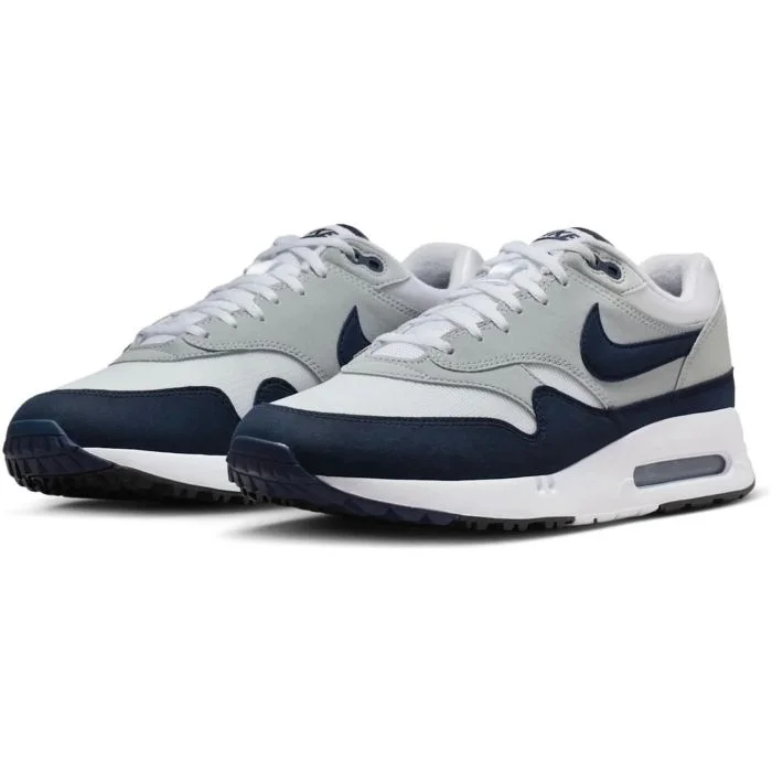 Nike Air Max 1 86 OG G Golf Shoes White/Obsidian/Wolf Grey