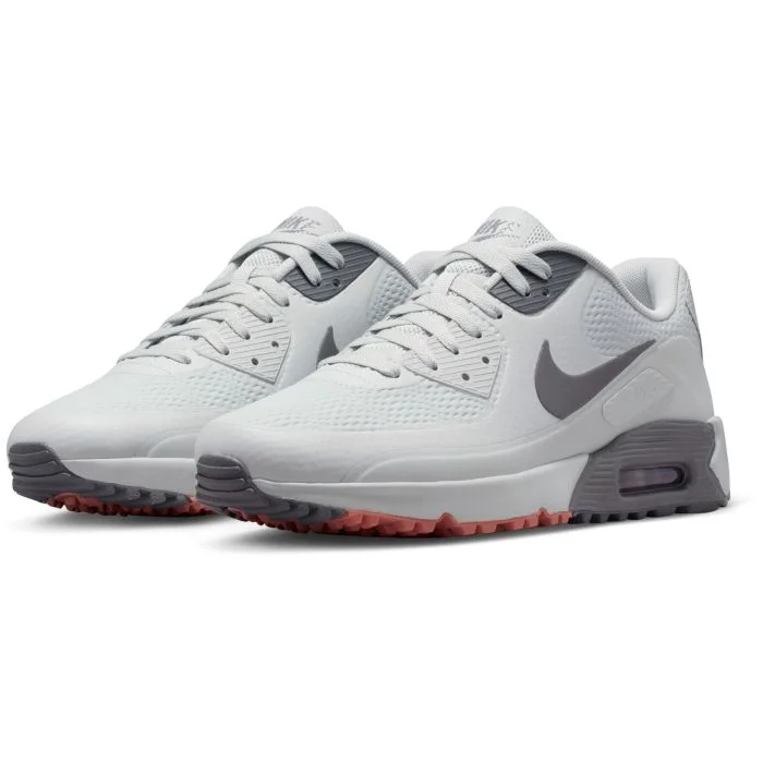 Nike Air Max 90 G Golf Shoes Photon Dust/Pencil Point/Red Stardust Nike Air Max 90 G Golf Shoes Photon Dust/Pencil Point/Red Stardust