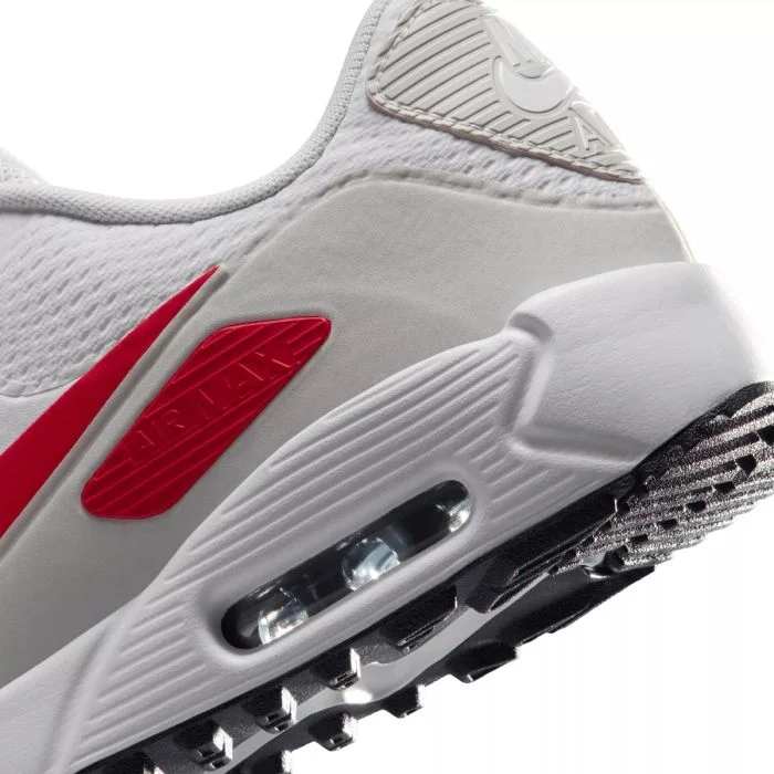 Nike Air Max 90 G Golf Shoes White/Photon Dust/Midnight Navy/Fire