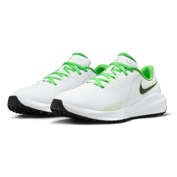 Nike Infinity G NN Golf Shoes White/Black/Pure Platinum/Green