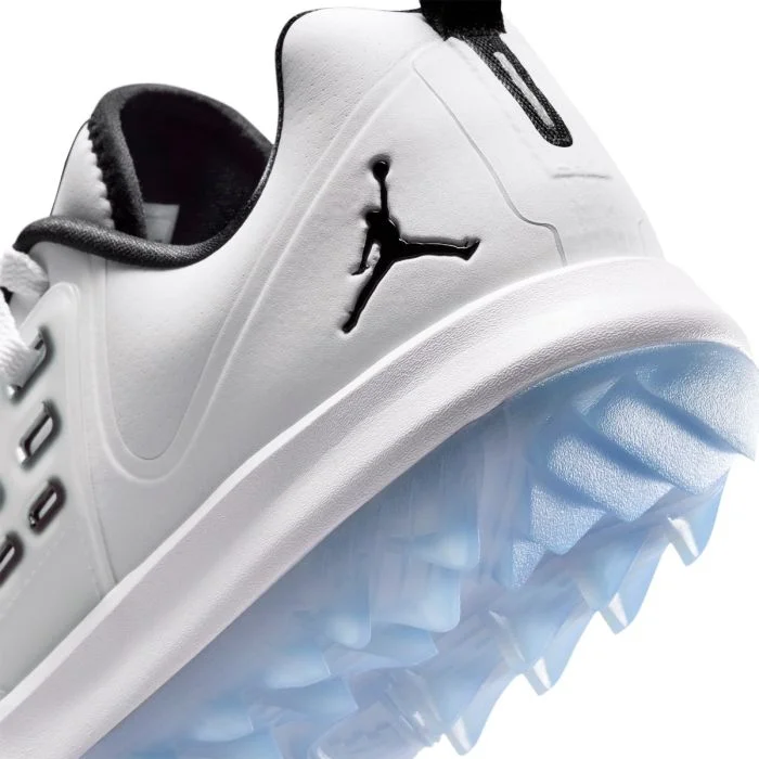 Nike Jordan Grind Golf Shoes White/Black/White - Carl's Golfland