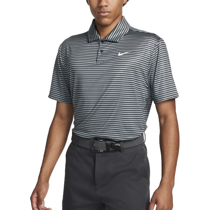 Nike Tour Dri-FIT Striped Golf Polo FD5931 - Carl's Golfland