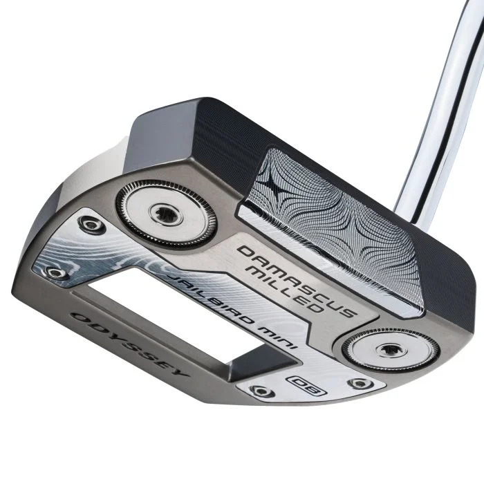 Odyssey Damascus Milled Jailbird Mini Putter - Carl's Golfland