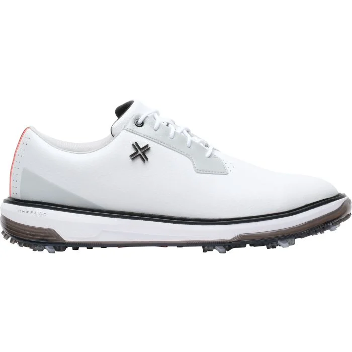 PAYNTR Reserve Classic RS Spiked Golf Shoes White - Carl's Golfland