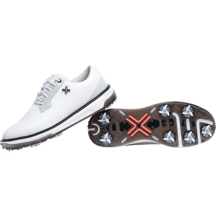 PAYNTR Reserve Classic RS Spiked Golf Shoes White - Carl's Golfland