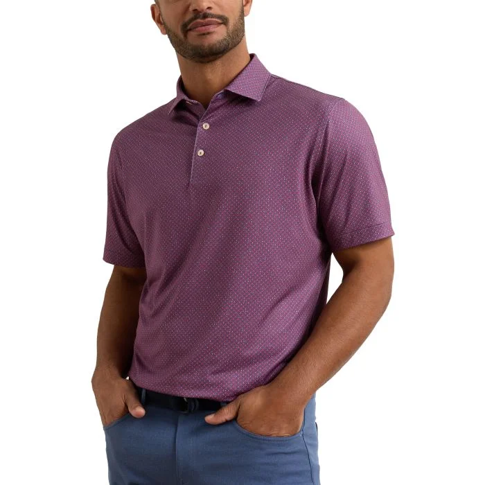 Peter Millar Lobster Boil Performance Jersey Golf Polo - Carl's