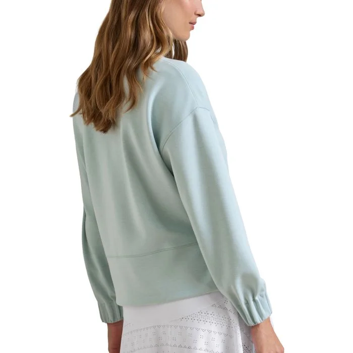 Peter Millar Women's Flora Knit Melange Half-Zip Golf Pullover