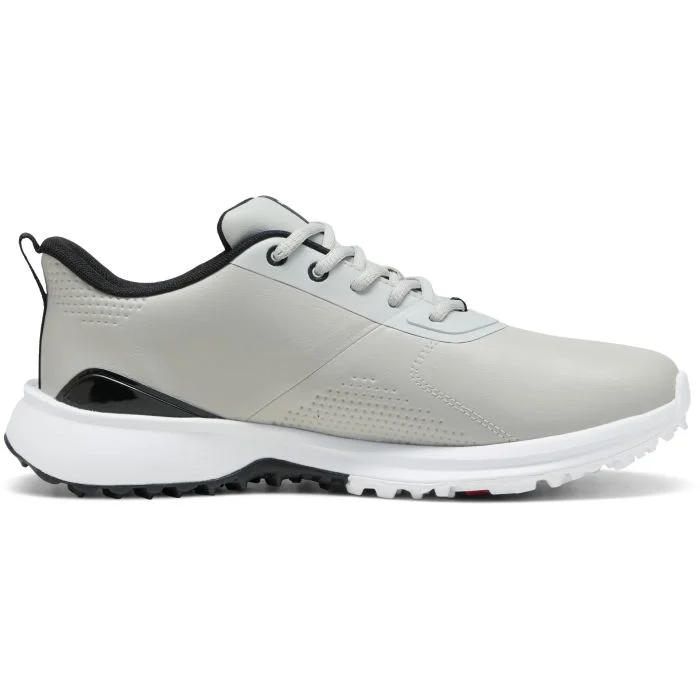 PUMA FUSION GRIP 6 EVO Spikeless Golf Shoes Ash Gray/Puma Black