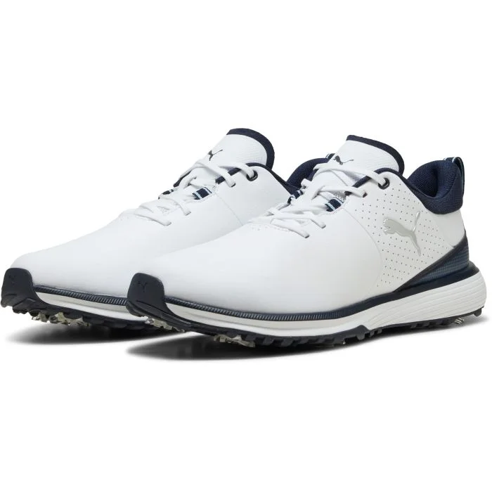 PUMA FUSION GRIP ST Golf Shoes Puma White/Puma Silver/Deep Navy