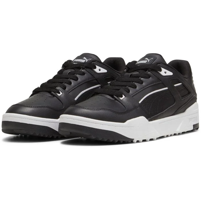 PUMA SLIPSTREAM ブラックゴルフシューズ PUMA Slipstream G Golf Shoes Puma Black/Puma White - Carl's Golfland