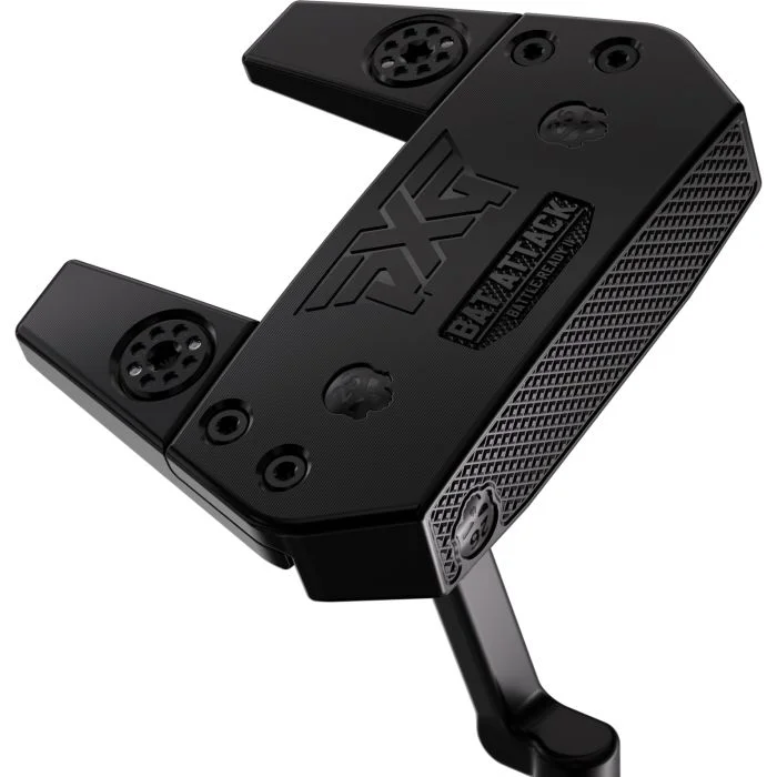 PXG Battle Ready II Bat Attack Black Plumber's Neck Putter