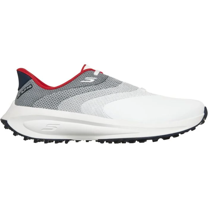 Skechers Slip-ins Waterproof GO GOLF Flow SI Golf Shoes White/Navy
