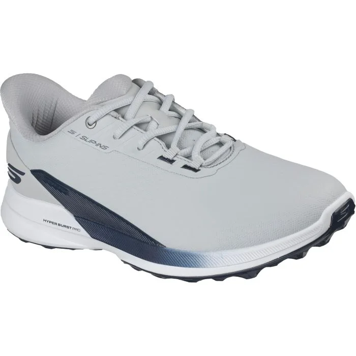 Skechers Slip-ins Waterproof GO GOLF Pure SI Golf Shoes Gray/Navy