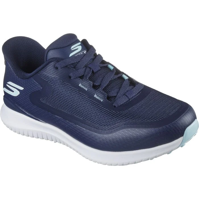 y0025　0519 Skechers Women's Slip-ins GO GOLF Flight Navy/Light Blue