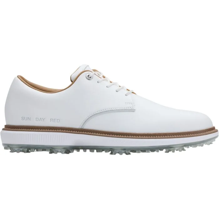 Sun Day Red Pioneer Willow Golf Shoes White/Silver - Carl's Golfland
