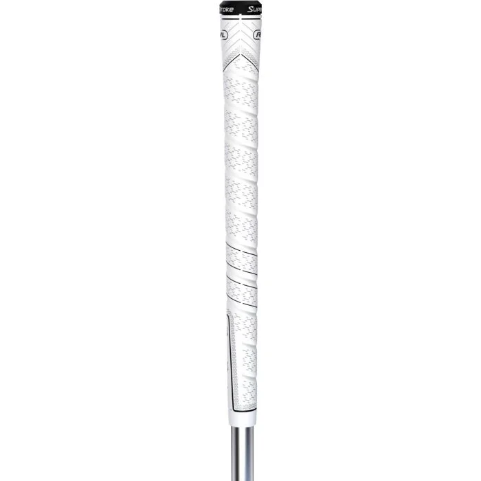 ラッセルノ ゴルフ クルーネック P.O スプレー ペイズリー ホワイト XL SuperStroke REVL Comfort White Jumbo Size Golf Grips - Carl's Golfland