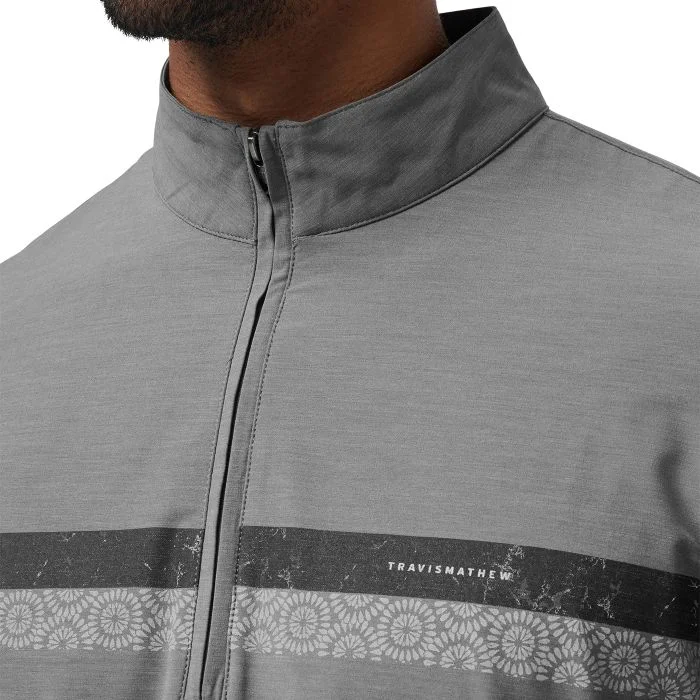 TravisMathew Sit and Sip Quarter Zip Golf Pullover ON SALE