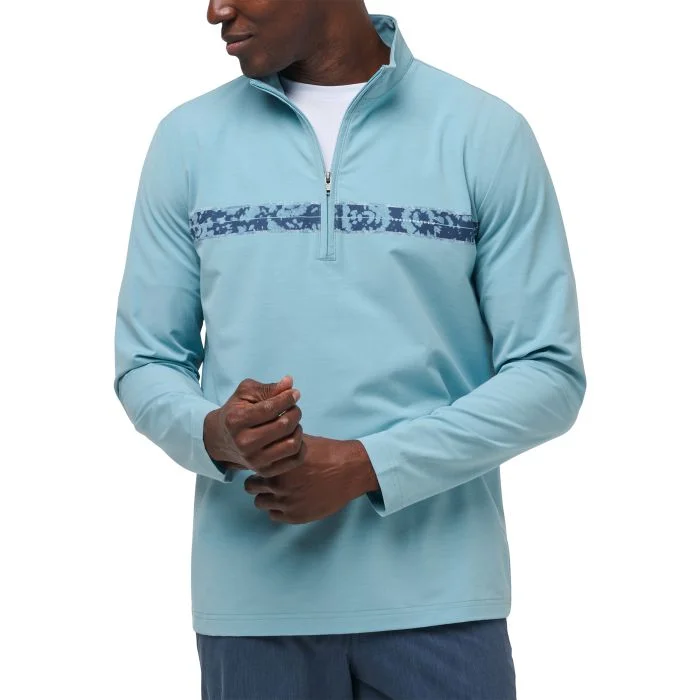 TravisMathew Swell Season Quarter Zip Golf Pullover ON SALE