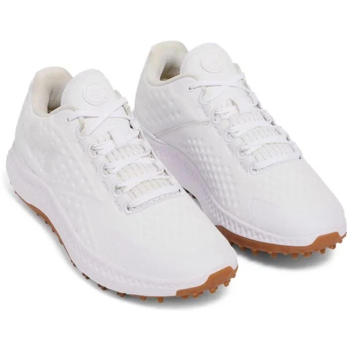 Under armour Curry 1 ゴルフシューズ27.5 (国内未発売） Free Shipping - Under Armour Curry 1 Golf Shoes Summit White/Gum