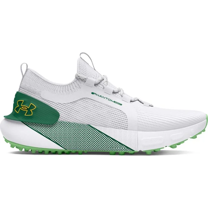 UNDER ARMOR ゴルフ23cm Under Armour UA Phantom LE Golf Shoes White/Green/Taxi - Carl's