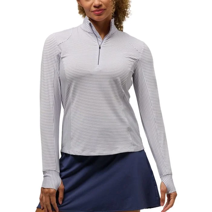 Zero Restriction Womens Renae Zip Mock Golf Pullover - Carl's Golfland