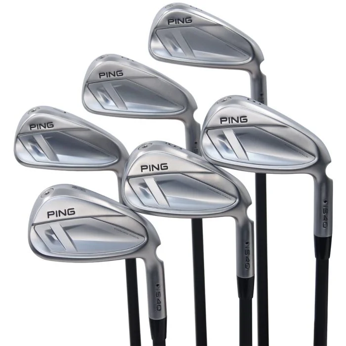 Used Ping i540 Irons 5 - PW Right Handed Alta CB Blue AWT Senior