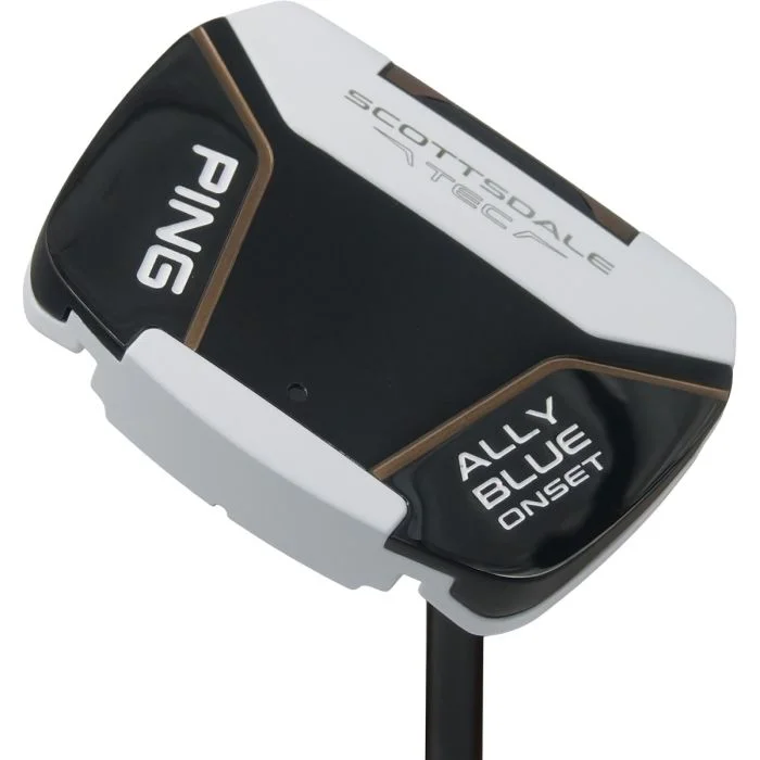 Used Ping Scottsdale Tec Ally Blue Onset Putter Right Handed 33