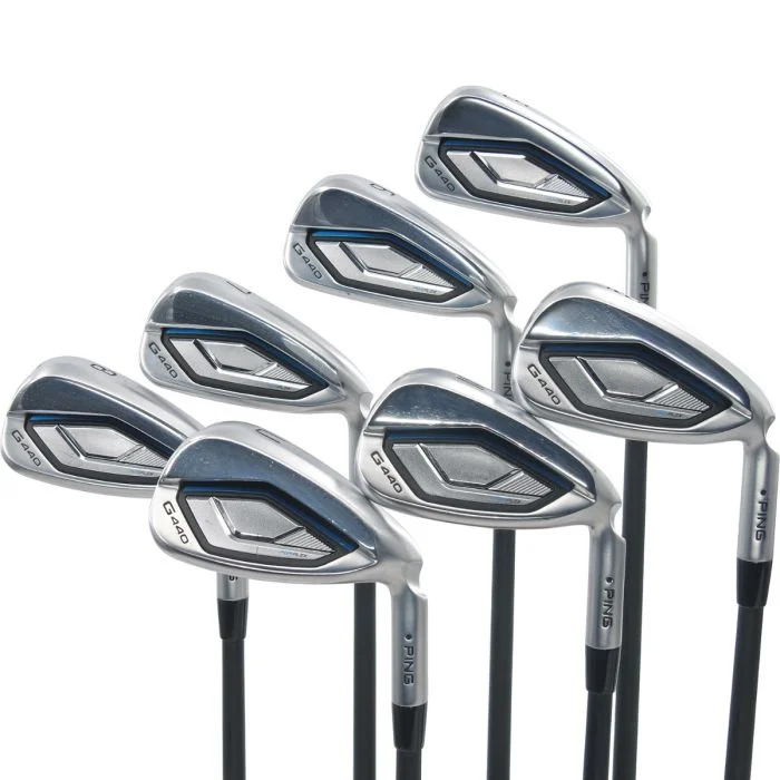 Used Ping G440 Irons 5 - PW, UW Right Handed Alta CB Blue Regular