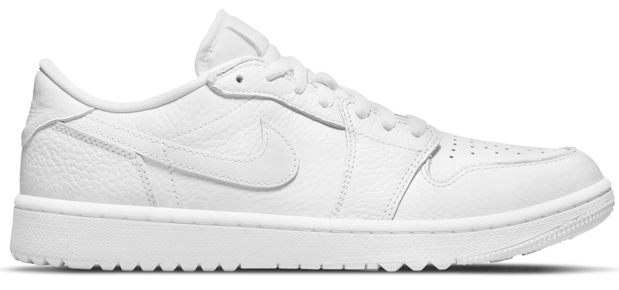 Nike Air Jordan 1 Low G Golf Shoes - White/White