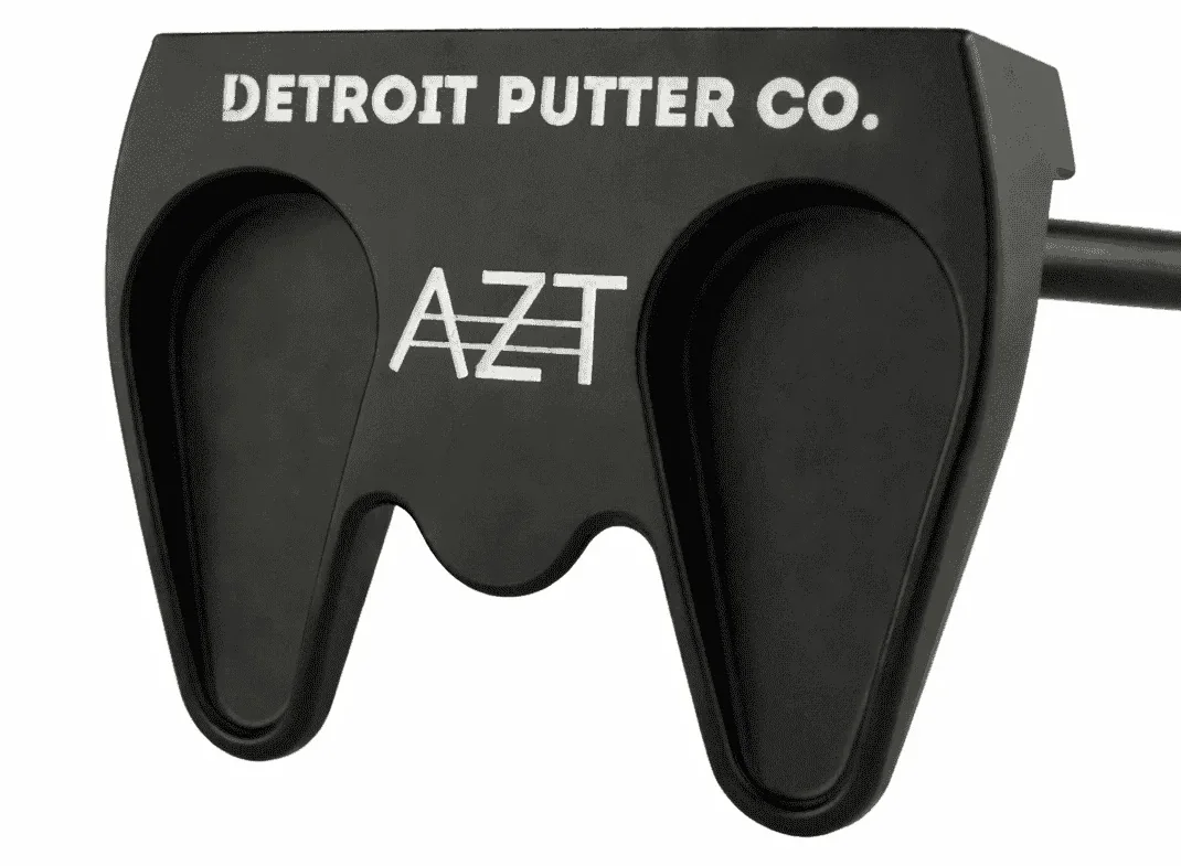 Detroit Putter Co AZT Black Putter - RIGHT - 35" - Golf Clubs