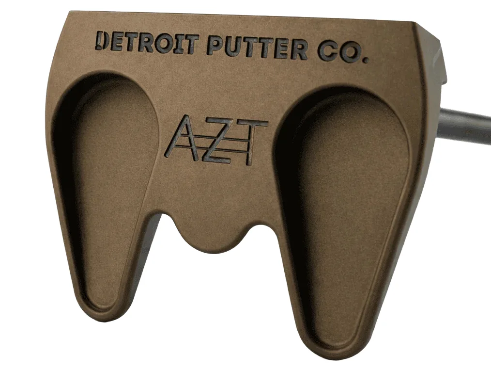 Detroit Putter Co AZT Bronze Putter - RIGHT - 34" - Golf Clubs