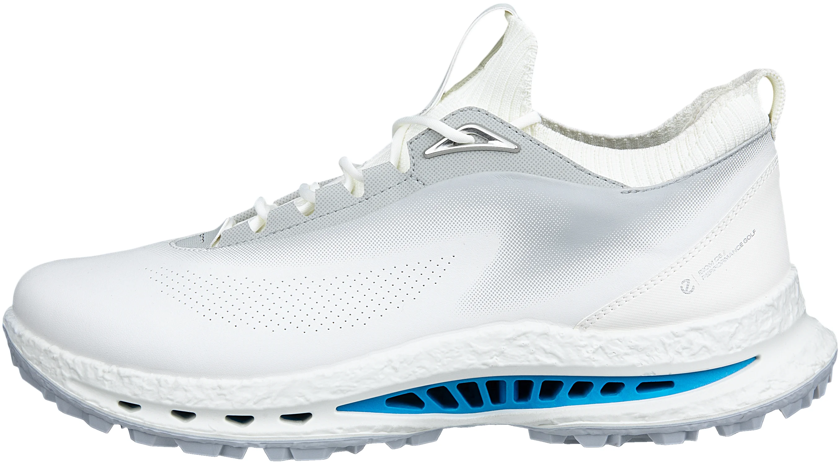 ECCO Biom C5 Golf Shoes - White/Concrete -