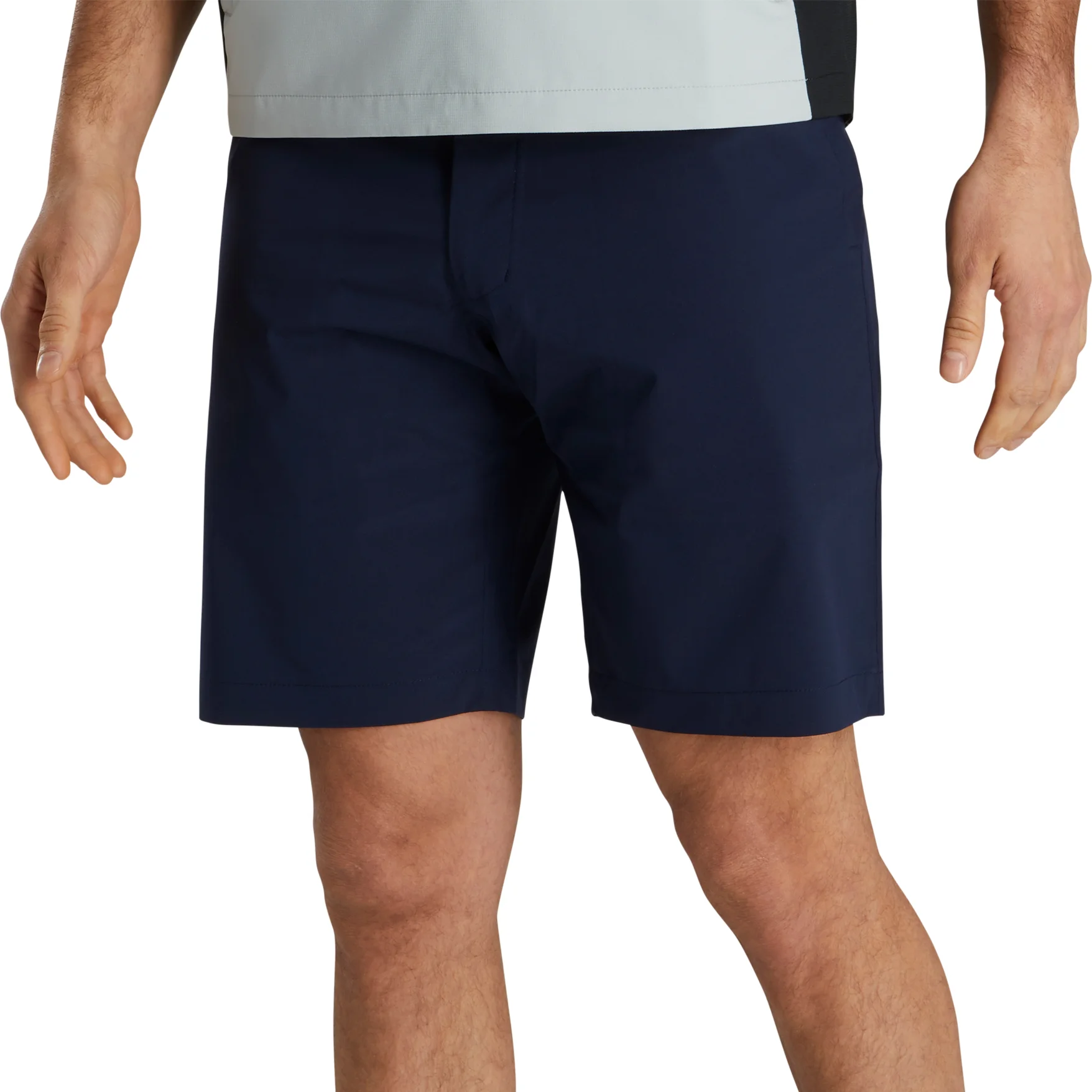 FootJoy HydroShorts 10 Inch Mens Golf Shorts - Navy - Blue, Size: X-Large