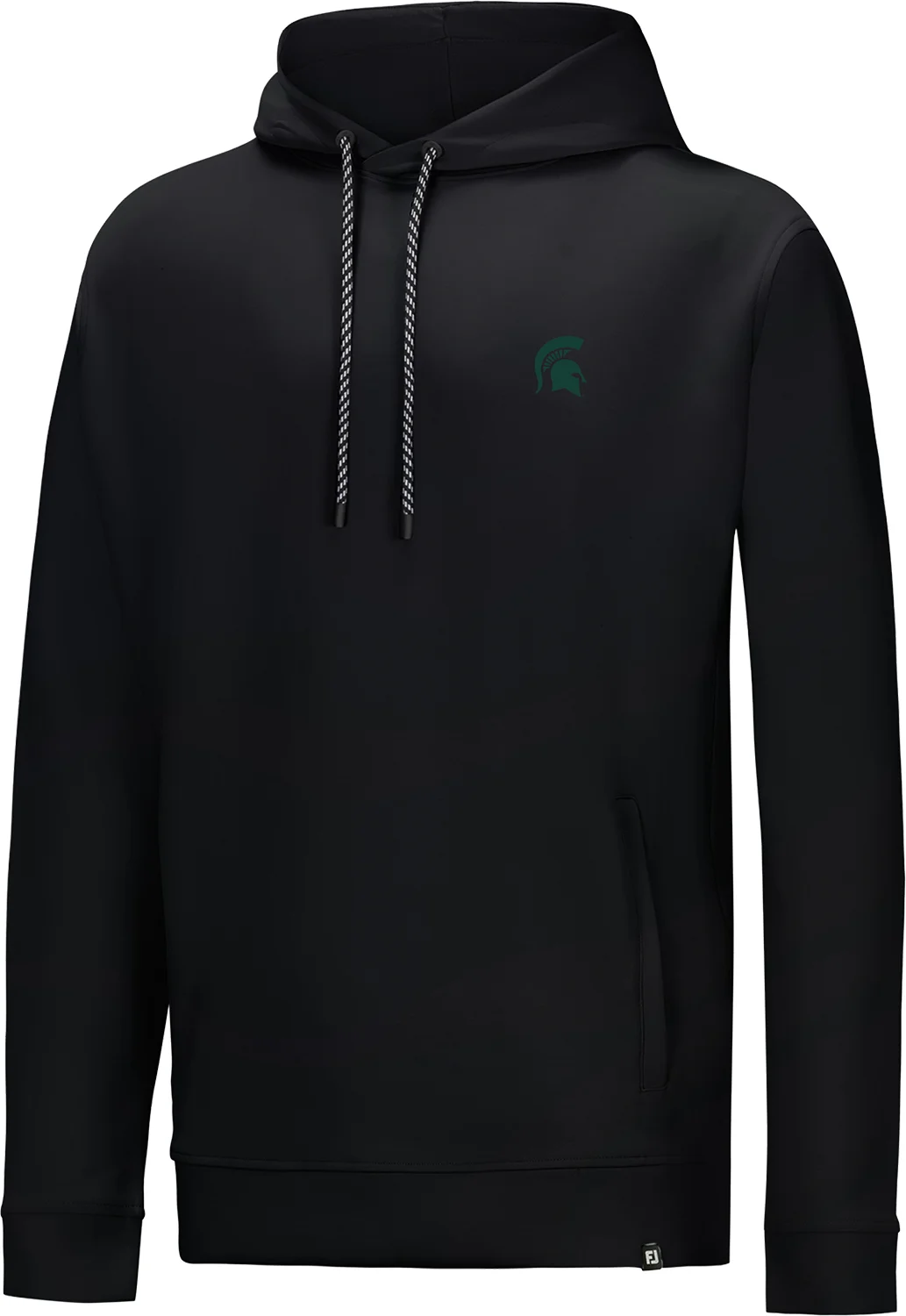 FootJoy Michigan State Spartans Shift Mens Golf Hoodie - Black - Black, Size: Small
