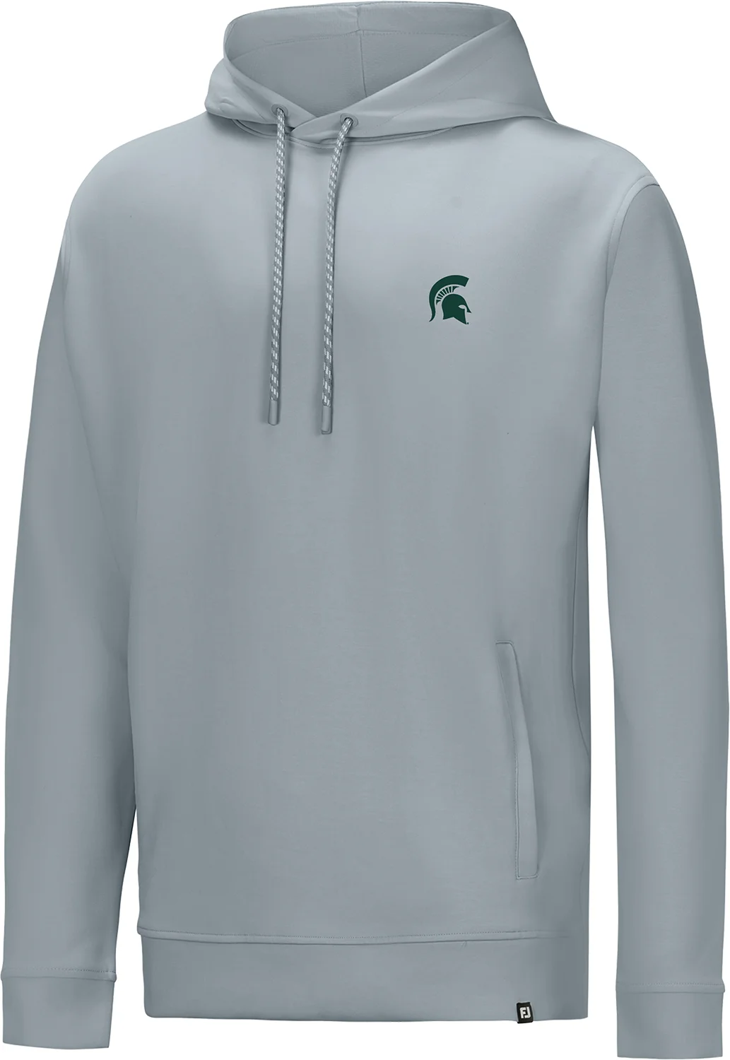 FootJoy Michigan State Spartans Shift Mens Golf Hoodie - Grey - Grey, Size: Small