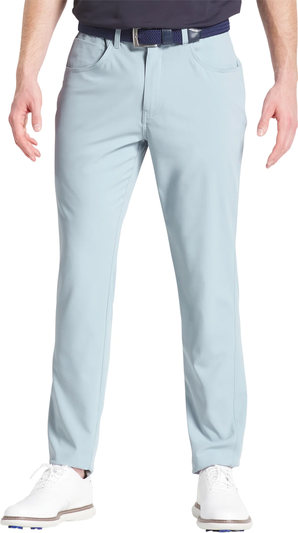 FootJoy Moxie 5-Pocket Performance Mens Golf Pants - Slate - Grey, Size: 33x34