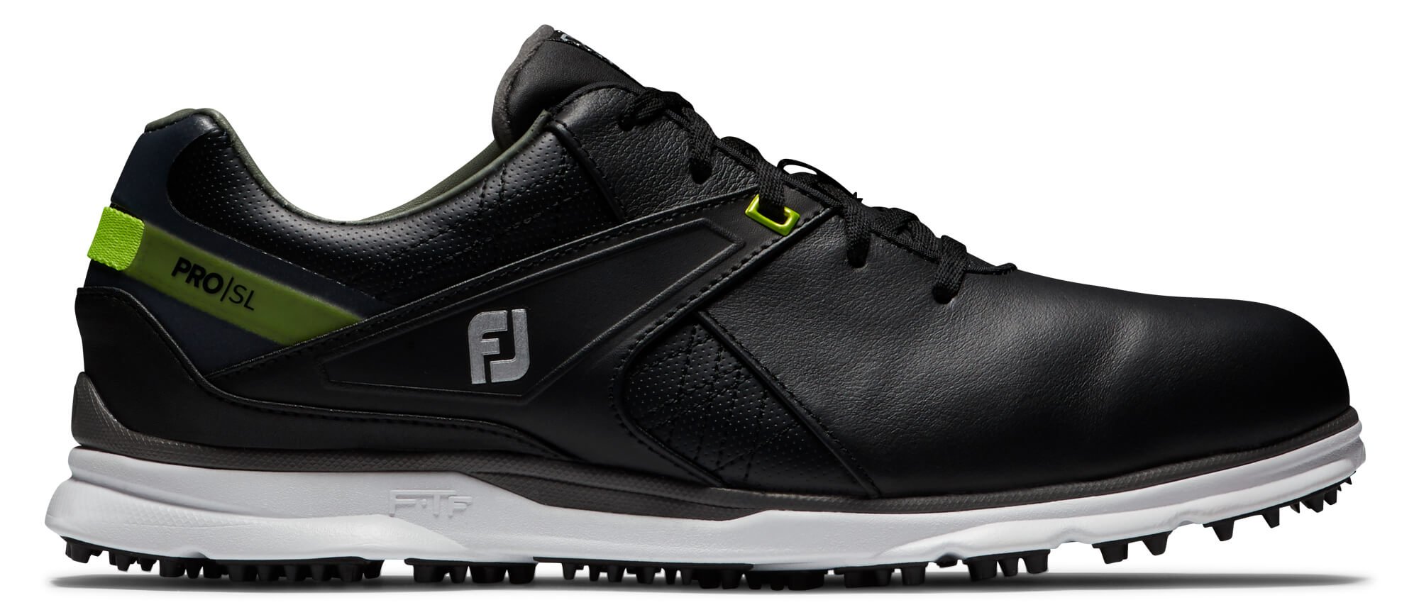 Save 47% on Footjoy Men's Pro Sl Golf Shoes In Black/lime, Size 7, Medium