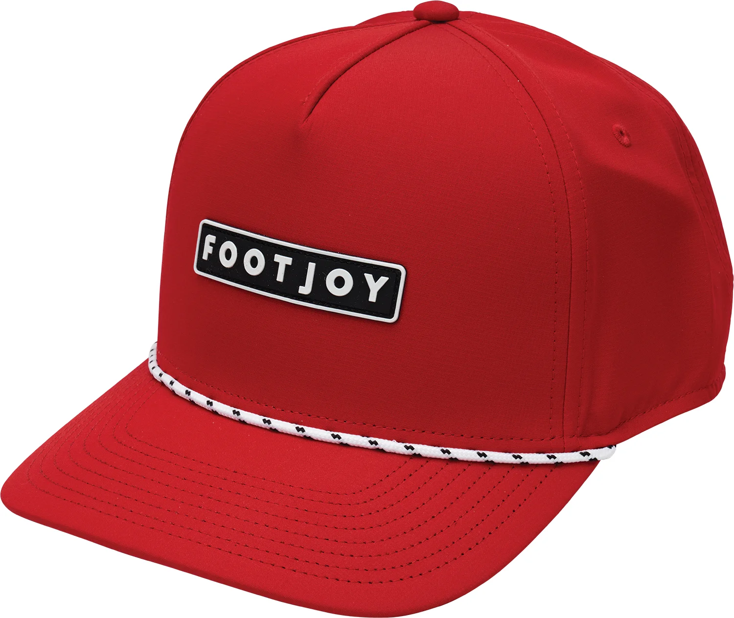 FootJoy Signature Rope Mens Golf Hat - Red - Red