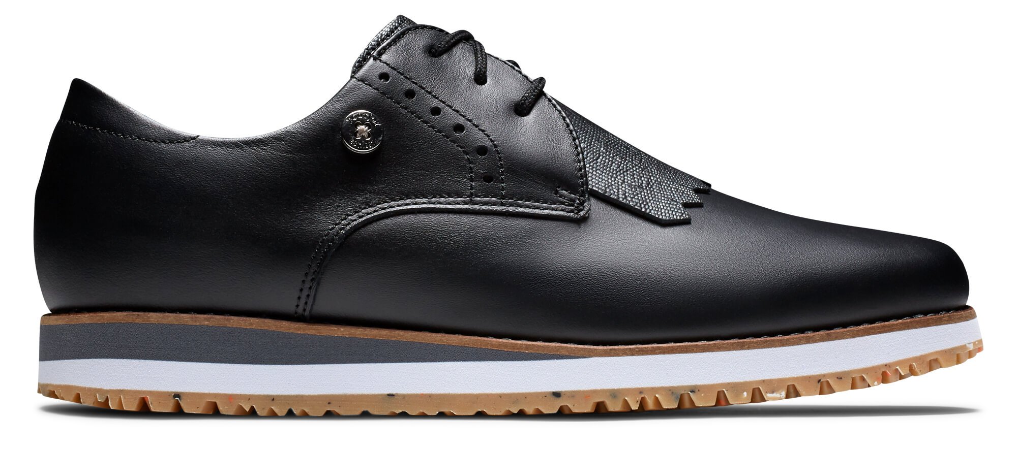 Save 38% on Footjoy Women's Fj Sport Retro Golf Shoes In Black, Size 6, Medium