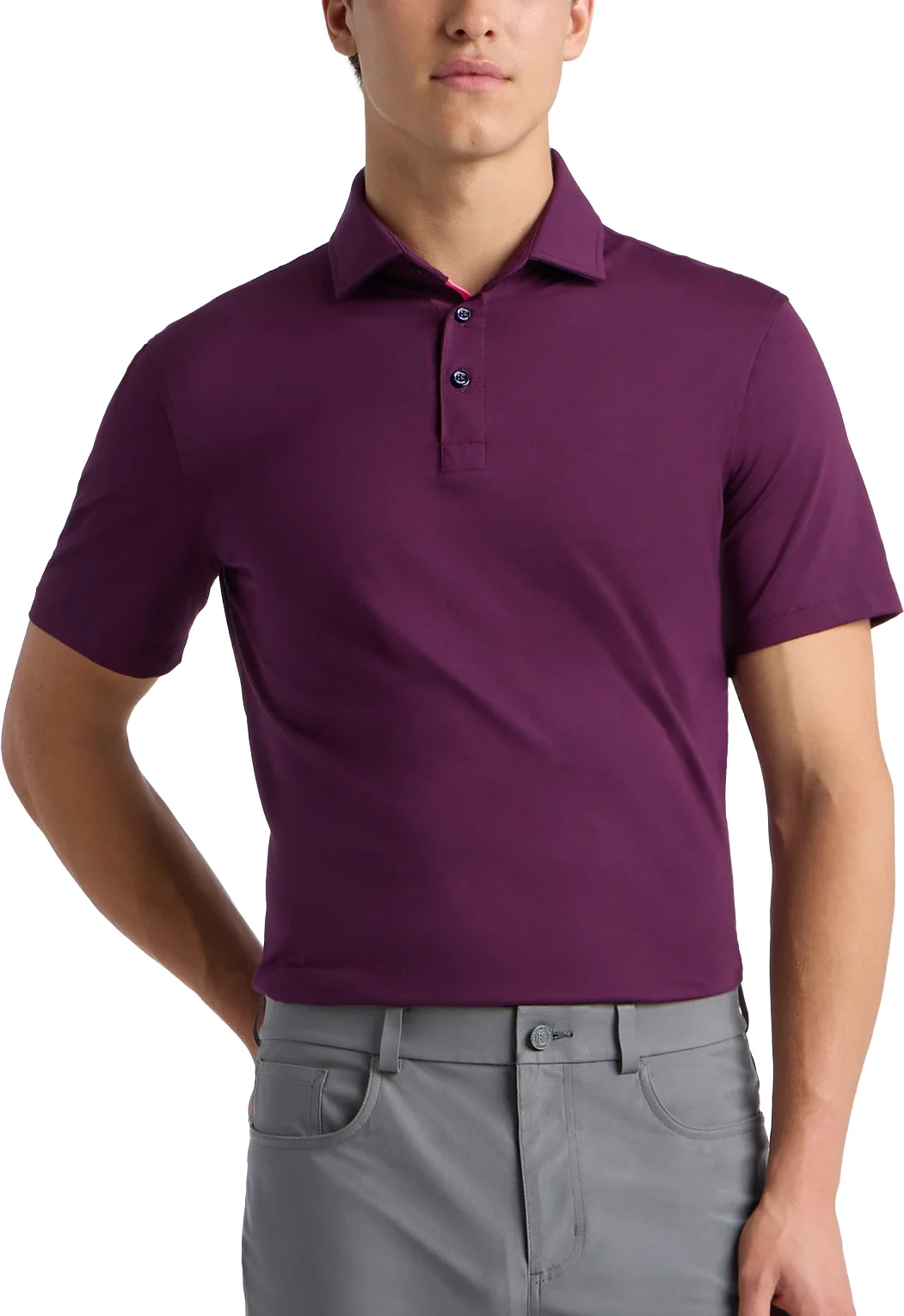G/FORE All Play Mens Golf Polo - Purple, Size: XXL